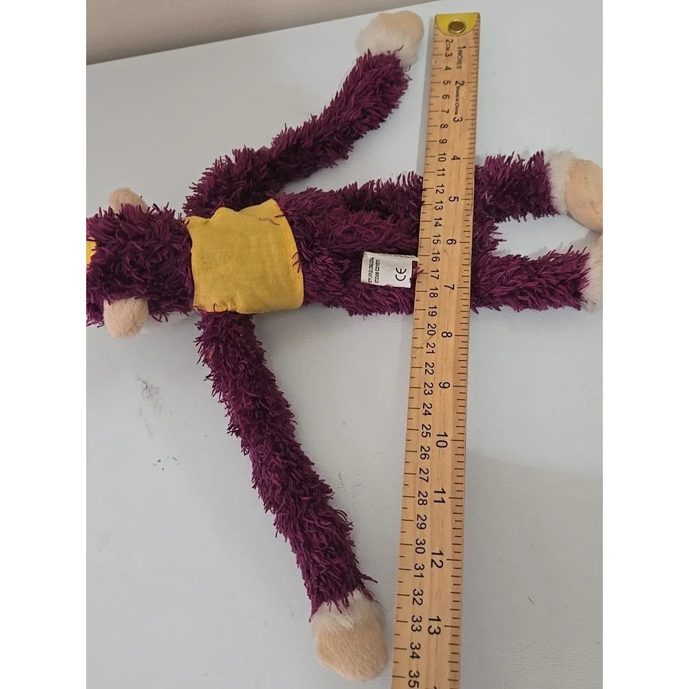 Vtg Los Angeles Lakers Plush Monkey 2002 NBA Champions Rare Mascot Three-Peat 11